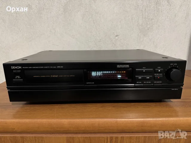 Касетен дек Denon DRS-810 (3-Head, Closed Loop Dual Capstan) – Перфектно състояние!