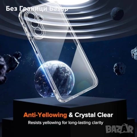 Нов Калъф + 2 стъкла за Samsung Galaxy A17, военна защита, прозрачен кейс, снимка 6 - Калъфи, кейсове - 51681347
