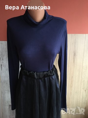 ❄️💙Fransa,тъмно синьо поло,м размер👉12 лв.👜, снимка 1