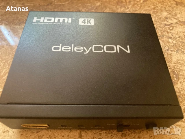 Deley CON аудио превключвател., снимка 2 - Други - 50808277