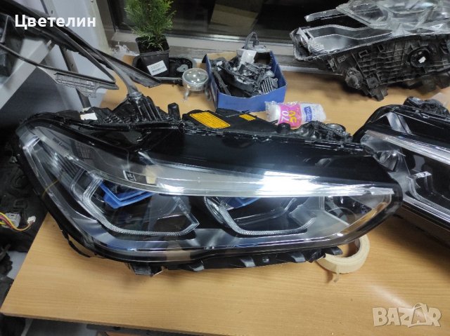 Десен фар фарове BMW X5 G05 G06 laser far farove БМВ х5 г05 г06 лазер F00HTB707215 9481790-09, снимка 2 - Части - 40850847