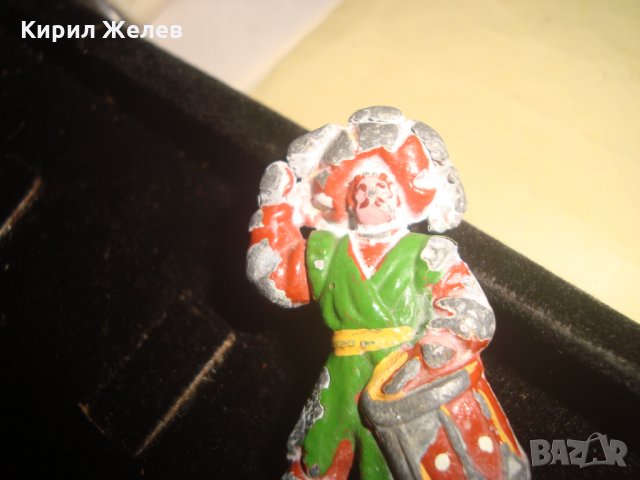СТАРО ОЛОВНО ВОЙНИЧЕ МУСКЕТАР БАРАБАНЧИК РЯДКА ФИГУРКА за КОЛЕКЦИЯ РЪЧНО ОЦВЕТЕНА 9104, снимка 11 - Колекции - 34424993