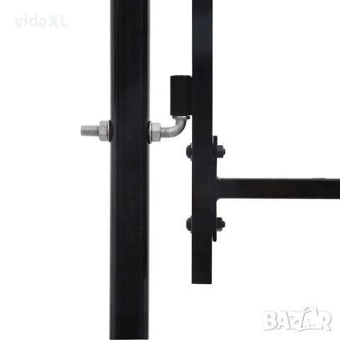 vidaXL Двойна оградна порта Woerden с копчест връх 400x249,5 см, снимка 2 - Огради и мрежи - 56146123