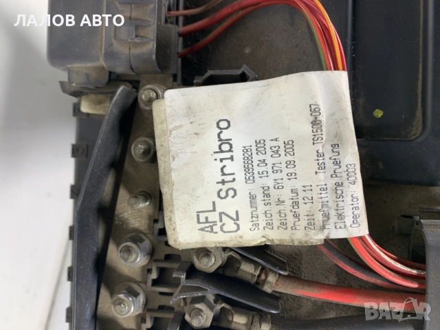 Кутия акумулатор бушони Шкода Фабия 1 Kutiq akumulator bushoni Skoda Fabia I (99-07), снимка 3 - Части - 52664511