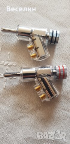 Родиеви банан конектори за тонколони, снимка 3 - Други - 31666299