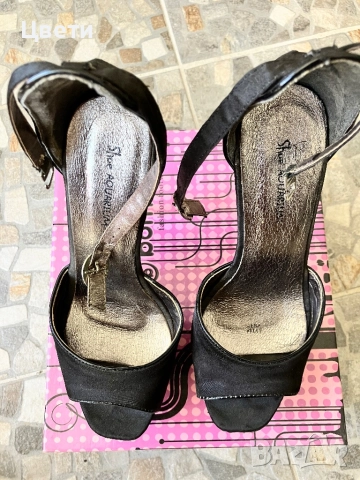 Обувки на ток, снимка 2 - Дамски обувки на ток - 51495339