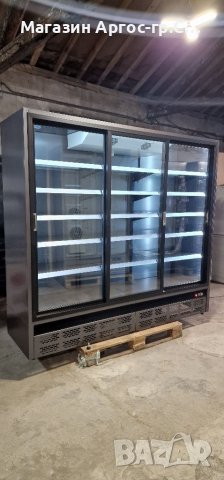 Крайстенна хладилна витрина 215см , снимка 6 - Витрини - 37725179