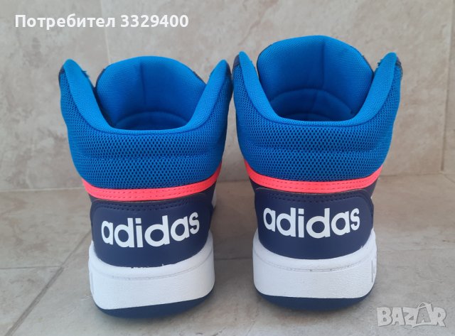 Маратонки Adidas-35.5n-HOOPS-детски, снимка 3 - Детски маратонки - 44443556