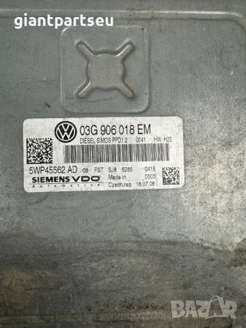 Компютър Двигател за VW PASSAT B6 ПАСАТ Б6 03G906018, снимка 2 - Части - 49226880