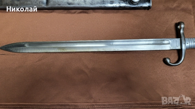 Щик, нож Аржентина маузер модел 1895г, снимка 6 - Антикварни и старинни предмети - 52997268