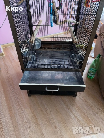 Две клетки и играчки , снимка 5 - Папагали - 54351817