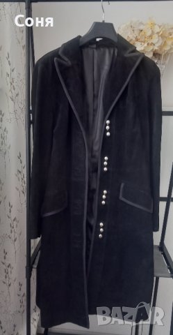 Разпродажба-Уникално палто естествен велур , снимка 1 - Палта, манта - 42563244