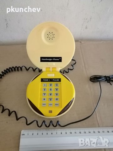 Ретро, стационарен телефон Hamburger Phone , снимка 3 - Антикварни и старинни предмети - 40773932
