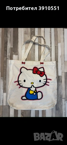 Hello kitty tote bag чанта