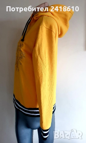 Versace Jeans Couture Embroidered Hoodie Womens Size 38S - M  ОРИГИНАЛ! Дамски Суичър!, снимка 7 - Суичъри - 54236206