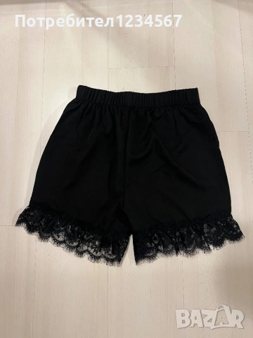 ✨ НОВ елегантен черен сет от 2 части с дантела, снимка 6 - Костюми - 53256789