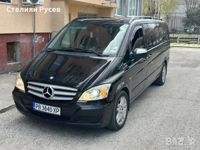 mercedes viano ambiente 3.0CDI Extra Long 224к.с / 7+1 - цена 32 600 лв или 16668,12 евро ,моля БЕЗ , снимка 15 - Бусове и автобуси - 51974308