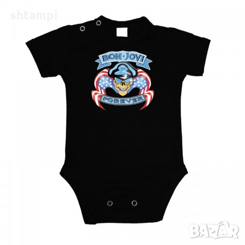 Бебешко боди Bon Jovi 5, снимка 2 - Бодита за бебе - 35006129