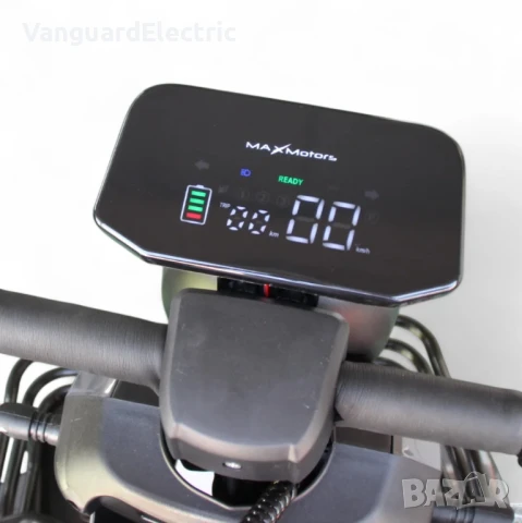 Електрическа четириколка с 3 места Х4 1500W / 48V / 20Ah - Gray, снимка 6 - Мотоциклети и мототехника - 51271780