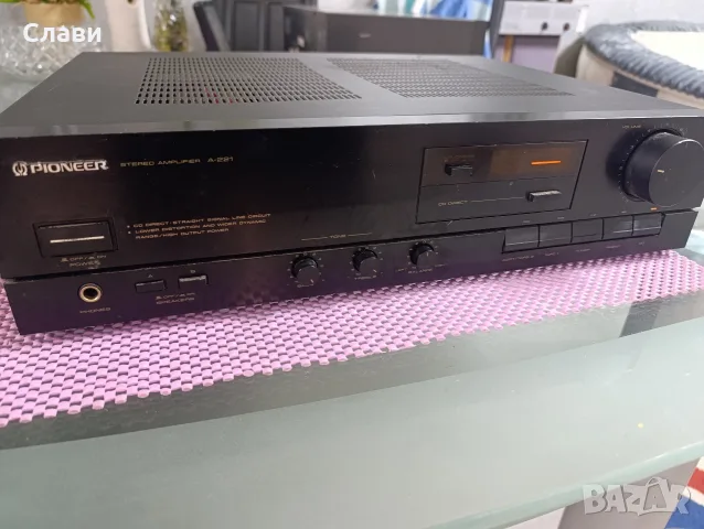 Усилвател Pioneer A-221 , снимка 2 - Ресийвъри, усилватели, смесителни пултове - 56054561
