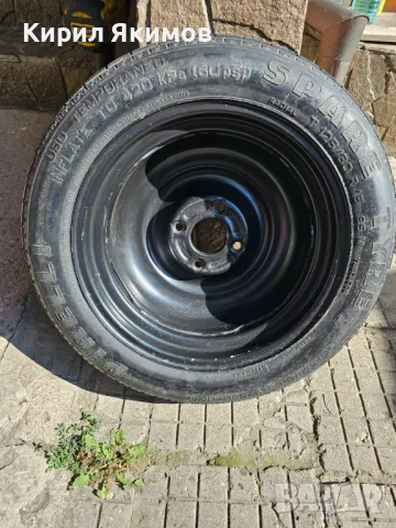 Продавам резервна гума-тип патерица 125/80 R 15 за FORD , снимка 3 - Гуми и джанти - 47331288