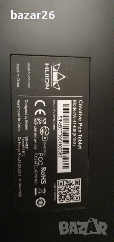 Графичен таблет HUION Inspiroy WH1409 V2 - WH1409-V2 , снимка 2 - Таблети - 44734393