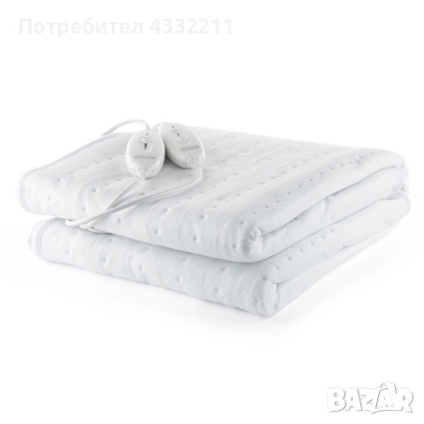 Затопляща постелка за легло Termomax, 60W/120W, 150х80см/160х140см, електрическа, полиестер, снимка 3 - Спални и легла - 51868283