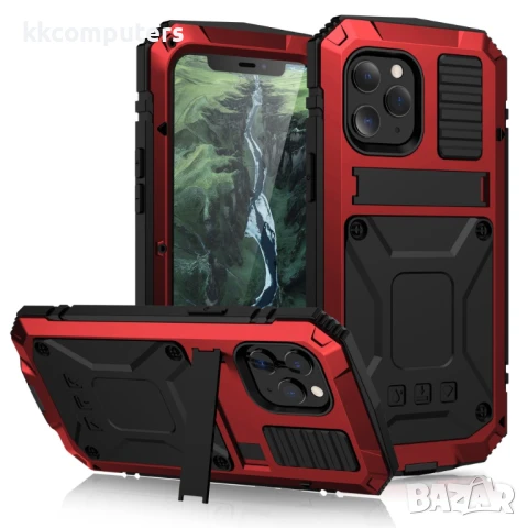 Apple iPhone 12 Pro/12 R-JUST Влагоустойчив Удароустойчив Калъф и Протектор Зашита 360 Градуса, снимка 7 - Калъфи, кейсове - 51121773