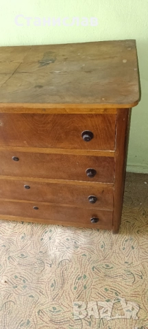 Стар скрин / шкаф, снимка 4 - Антикварни и старинни предмети - 52283985