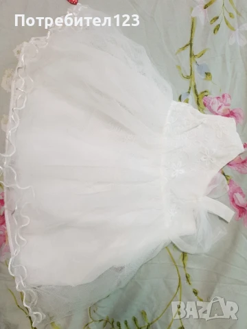 Детска официална рокля, снимка 2 - Бебешки рокли - 50792414