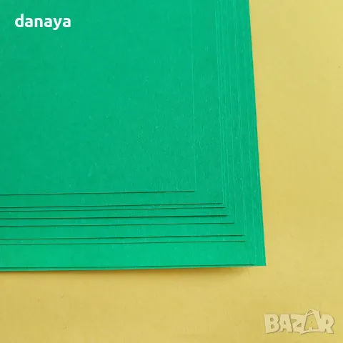 5917 Цветен картон А4, 160 грама, 50 листа, снимка 4 - Ученически пособия, канцеларски материали - 50432003