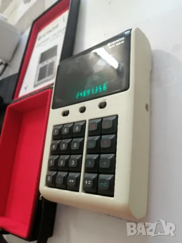 Ретро калкулатор HITACHI KK221B , снимка 6 - Антикварни и старинни предмети - 49695975