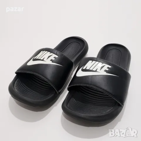 NIKE Victori One Slide CN9675 Оригинални Кожени Чехли Джапанки 41.5-42 26.5см, снимка 4 - Джапанки - 48365297