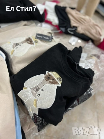 🤍Блуза Памук С М Л 30лв/15.34€, снимка 5 - Блузи с дълъг ръкав и пуловери - 52291914