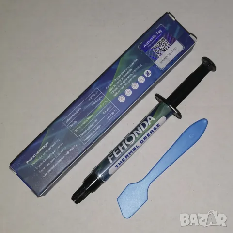 ОРИГИНАЛ 4гр 9.8W/m·k Fehonda TG-9 термична термопаста за процесор CPU GPU, снимка 3 - Други - 50224908