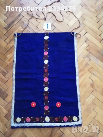 Стари фолклорни престилки, допълнение към женска народна носия. , снимка 4 - Антикварни и старинни предмети - 51101629