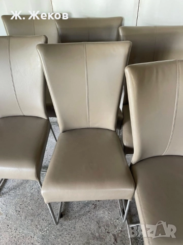 Шест трапезни стола, снимка 2 - Столове - 51491552