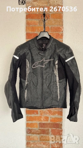 Кожено мото яке Alpinestars 48