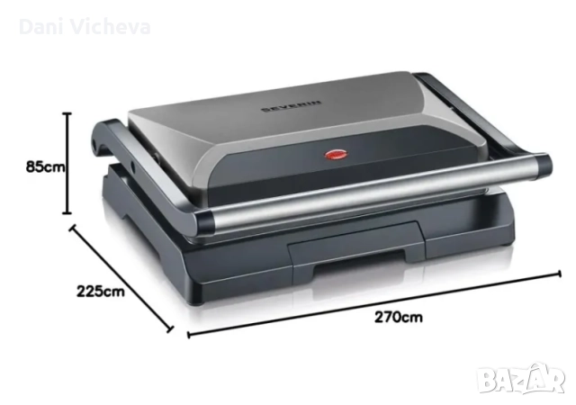 Електрическа скара Cecotec 1500 Take & Clean, Rock'nGrill, 1500 W, снимка 4 - Скари - 52870433