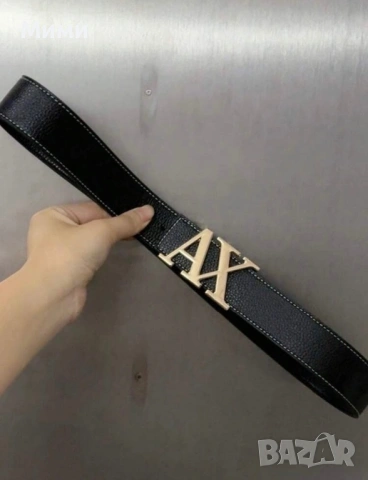 Кожен колан Armani unisex, снимка 3 - Колани - 54109926