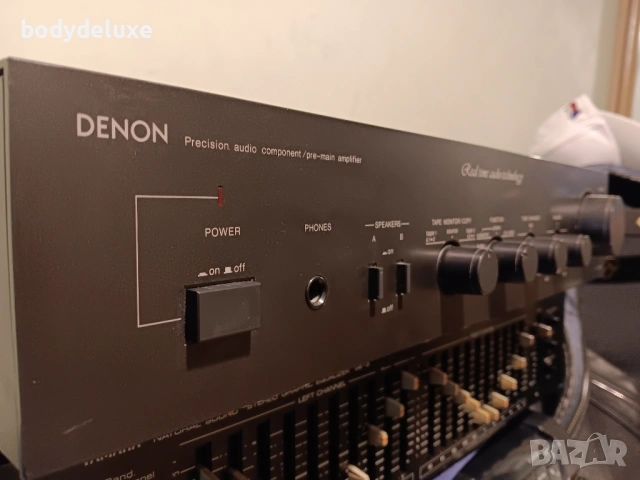 DENON PMA-707 усилвател, снимка 3 - Ресийвъри, усилватели, смесителни пултове - 48566322