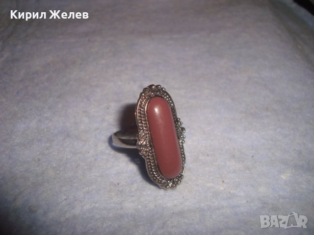 Сребрист красиво орнаментиран винтидж РЕТРО АРТ ПРЪСТЕН РЕГУЛИРУЕМ 11883