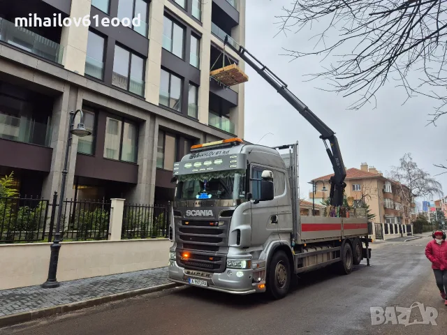 камион с кран услуги с кран и транспорт, снимка 7 - Услуги с автокран - 55965853