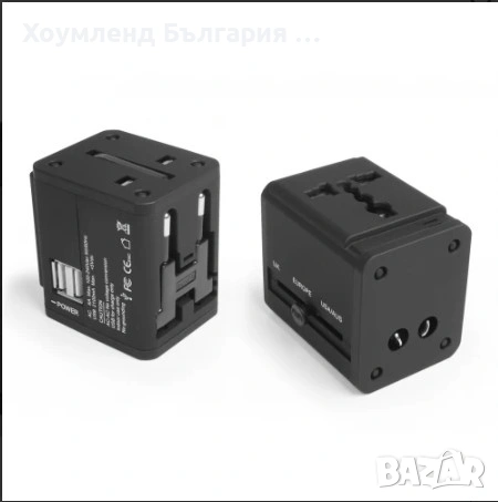 Универсален адаптер за контакт с USB и всички международни стандарти, снимка 5 - Друга електроника - 54332242