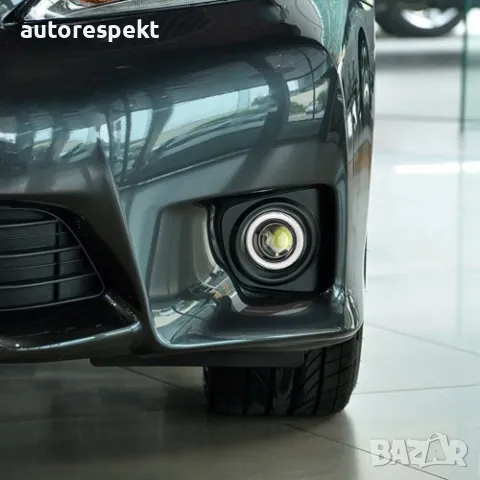 Лед халогени с лупи + ангелски очи Три размера, снимка 3 - Аксесоари и консумативи - 48709530