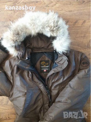 CANADA GOOSE TRILLIUM PARKA WOMEN BROW - страхотна дамска парка , снимка 4 - Якета - 30955429
