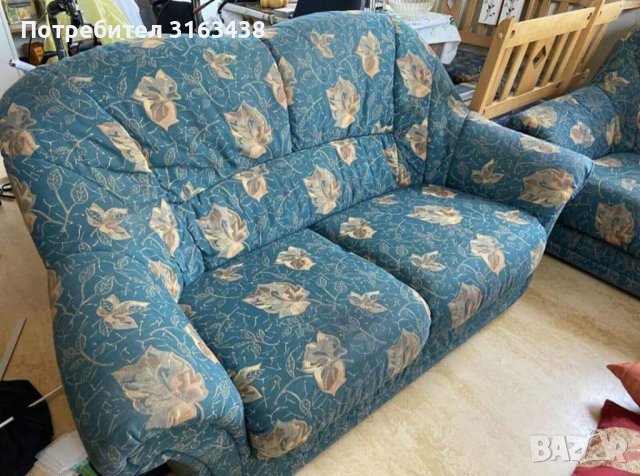 Дивани тройка + двойка, снимка 6 - Дивани и мека мебел - 37963321