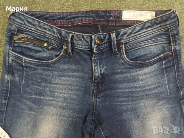 Дънки с изтрит ефект - 10 лв, снимка 7 - Дънки - 37403610