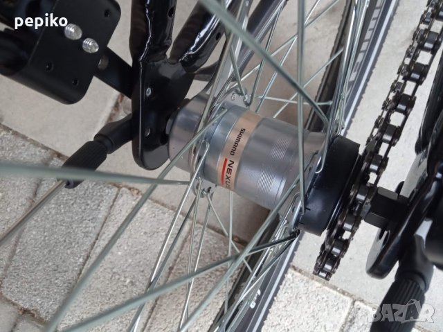 Продавам колела внос от Германия алуминиев двойносгъваем велосипед FOLDO BRAVO 20 цола SHIMANO NEXUS, снимка 6 - Велосипеди - 30589468