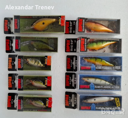Воблери Rapala, снимка 3 - Такъми - 52276253